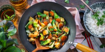 Pak Choi Tofu Teriyaki