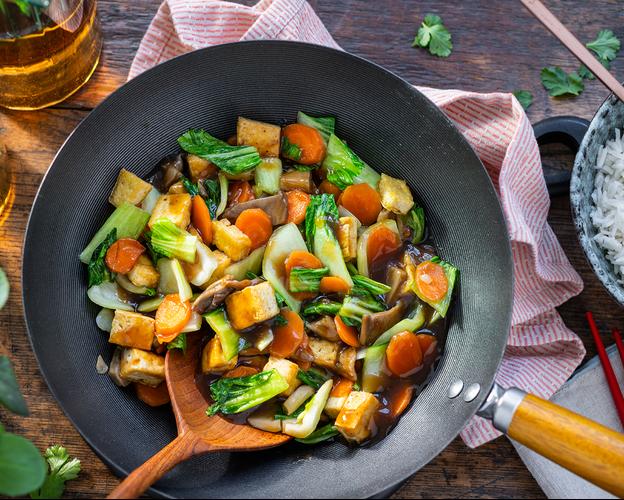 Pak Choi Tofu Teriyaki