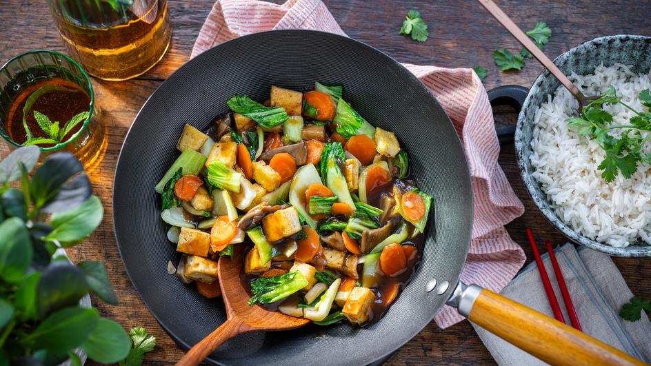 Pak Choi Tofu Teriyaki