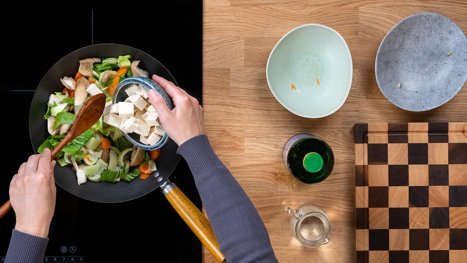 Pak Choi Tofu Teriyaki