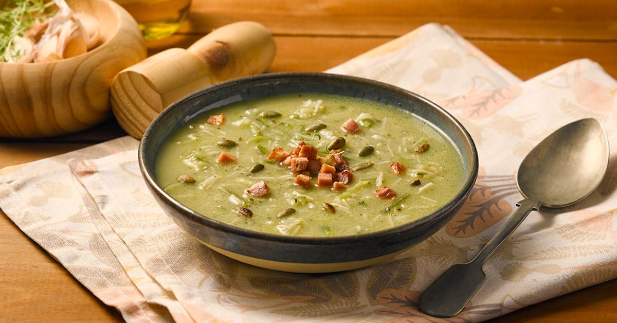 Sopa de zapallo italiana