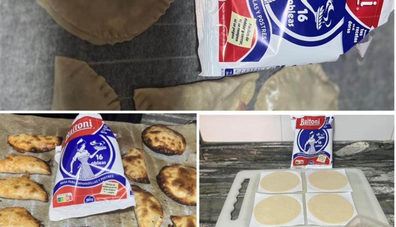 Empanadillas de pisto variadas de Marta Díaz de Valencia (Valencia)