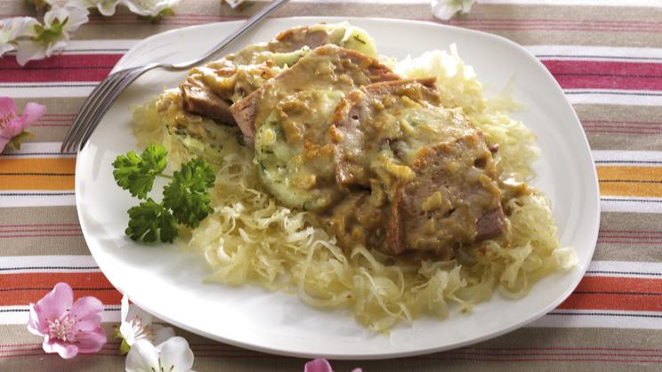 Bayrische Knödel-Gratin Rezept | maggi.de