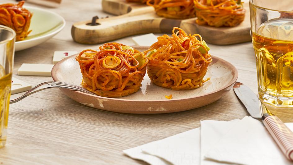 Spaghetti-Muffins