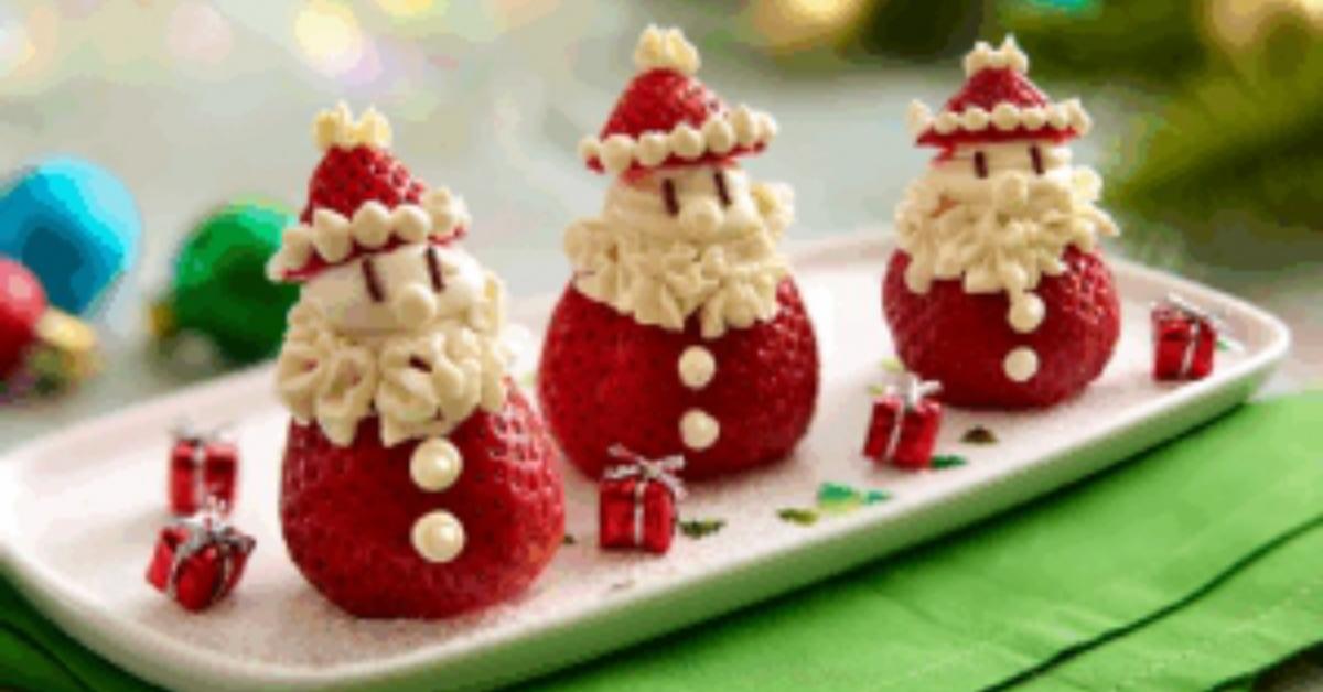 Fresas de Papá Noel