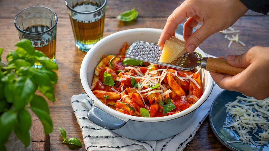 One Pot Pasta mit Salsiccia