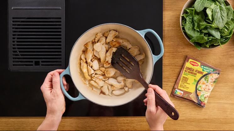 One Pot Hähnchen-Kritharaki