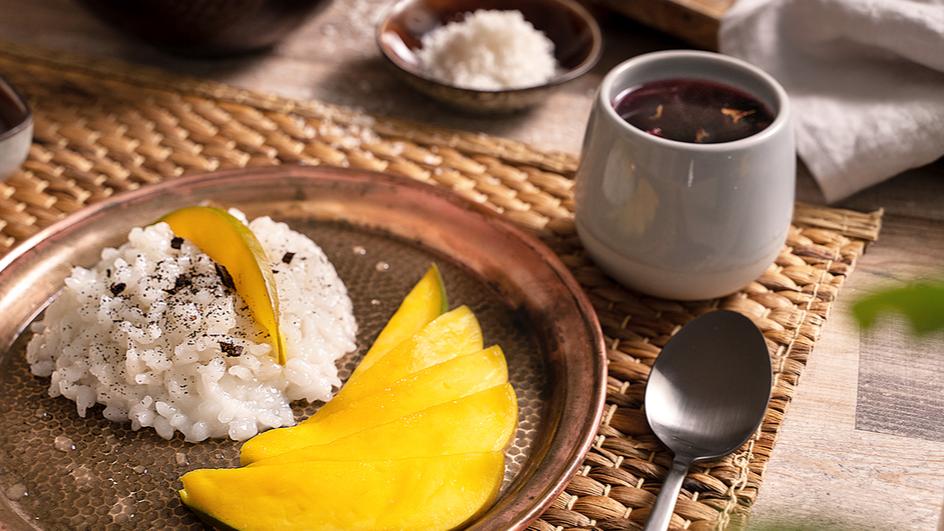 Sticky Rice mit Mango (Thailand)