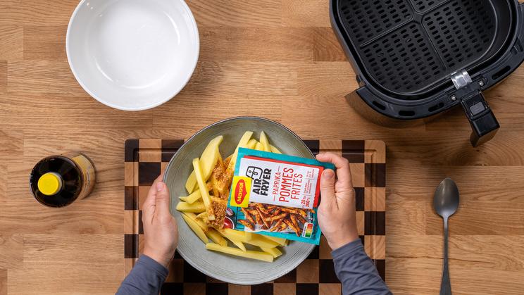 Pommes im Airfryer
