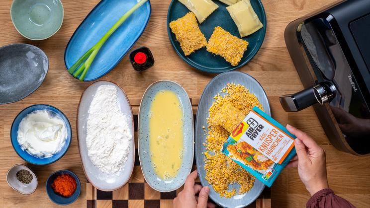 Knusprige Maultaschen im Airfryer