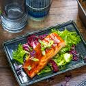 Teriyaki-Lachs im Airfryer