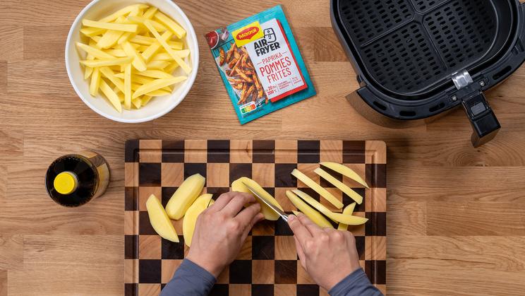 Pommes im Airfryer