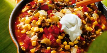 Mexikanische Hackfleisch-Gemüsepfanne