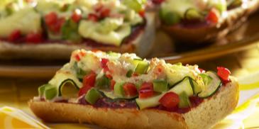 Gemüse-Baguette Napoli