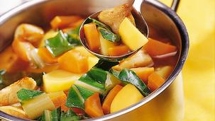 Möhren-Mangold-Eintopf