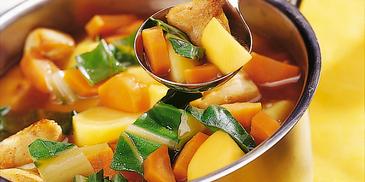 Möhren-Mangold-Eintopf