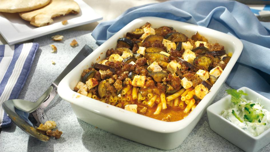 Griechischer Makkaroni-Auflauf