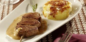 Mariniertes Schweinefilet