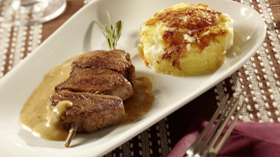 Mariniertes Schweinefilet