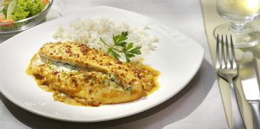 Gefüllte Hähnchenbrust-Filets
