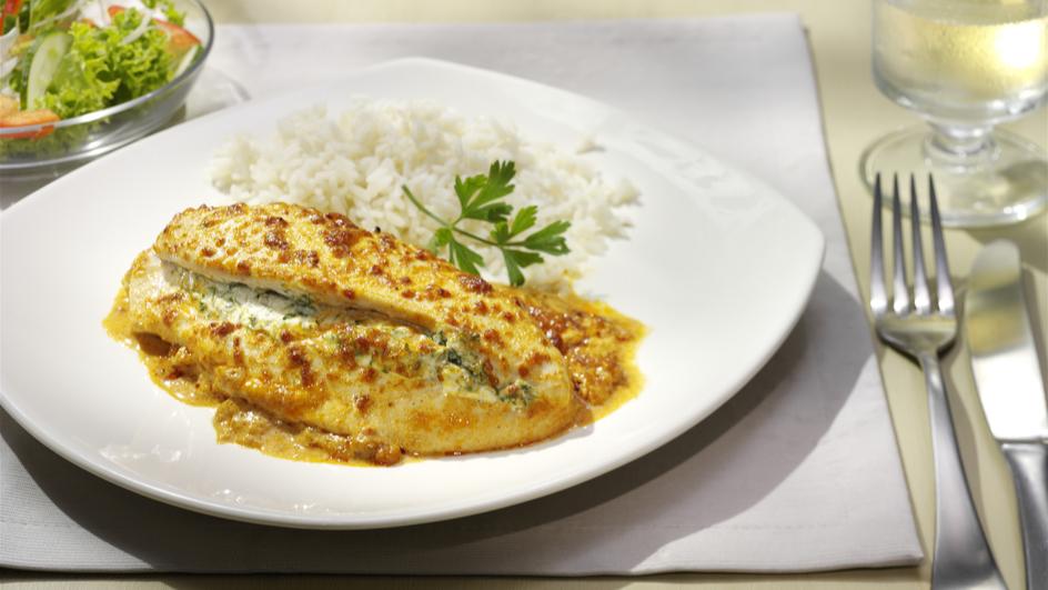 Gefüllte Hähnchenbrust-Filets