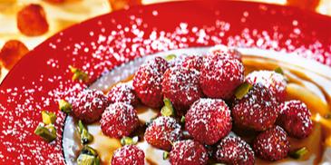 Marinierte Erdbeeren mit Mascarponecreme