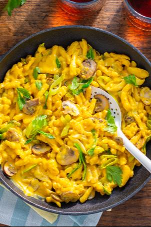 Kürbis-Spätzle-Pfanne