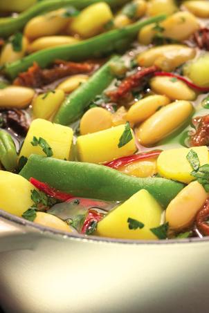 Bohnen-Kartoffel-Eintopf