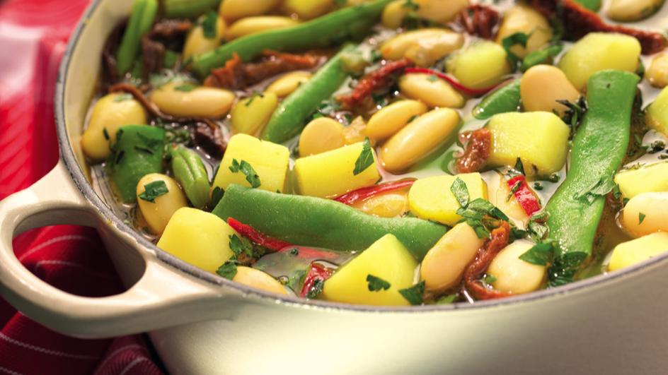 Bohnen-Kartoffel-Eintopf