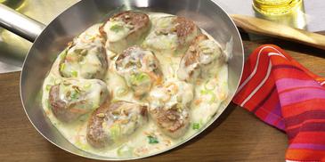 Schweinemedaillons in Frischkäse-Rahm