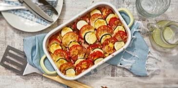 Nudelgratin "Italia"