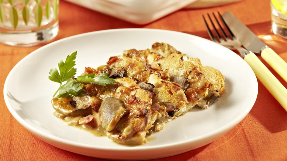 Brotauflauf Jäger-Art