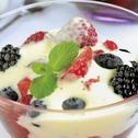 Frische Beeren mit Weißweinschaumsauce