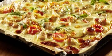 Geflügelpizza