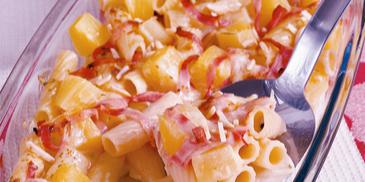 Tortiglioni-Gratin Hawaii