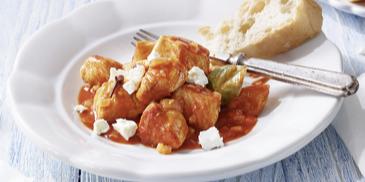 Griechisches Putengulasch