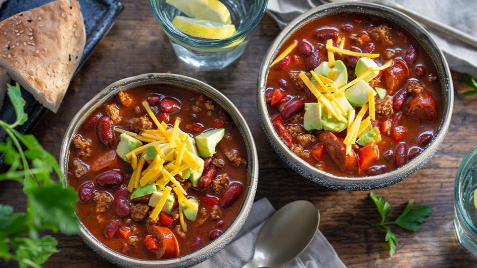 Chili con Carne mit Chorizo