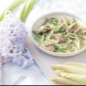 Deftige Rinderfilet-Pfanne mit Spargel