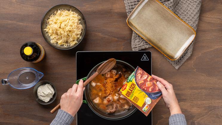 Gulasch "Szegediner Art"