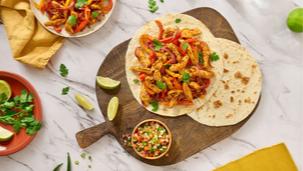 Chicken-Fajitas im Airfryer mit Pico de Gallo