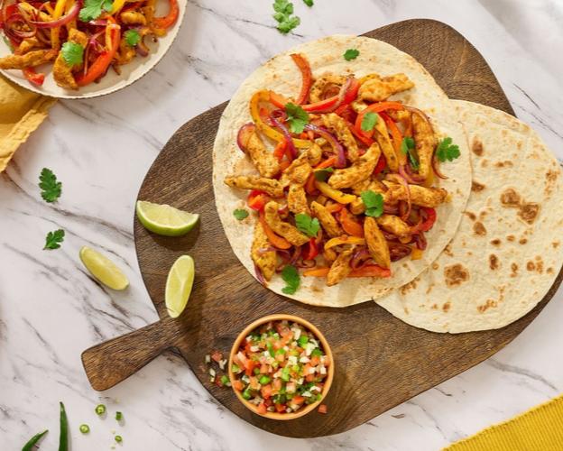 Chicken-Fajitas im Airfryer mit Pico de Gallo