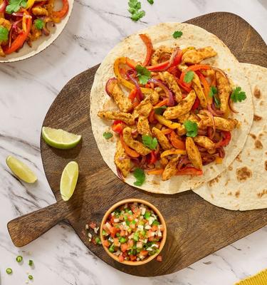 Chicken-Fajitas im Airfryer mit Pico de Gallo