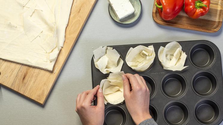 Hackfleisch-Muffins