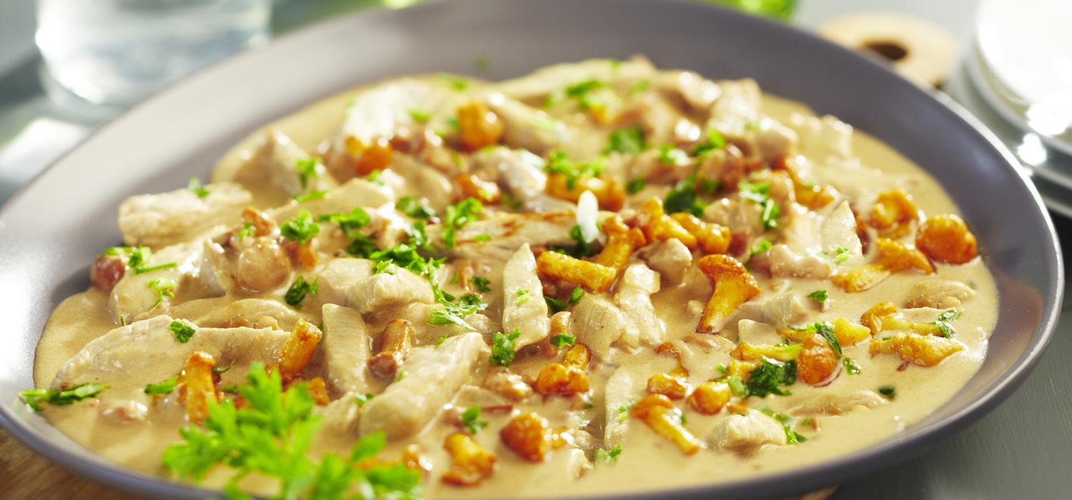 Emincé de veau aux girolles | MAGGI