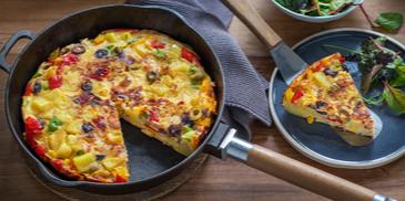 Frittata mit Raclettekäse