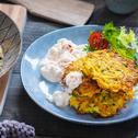 Zucchini-Möhren-Rösti