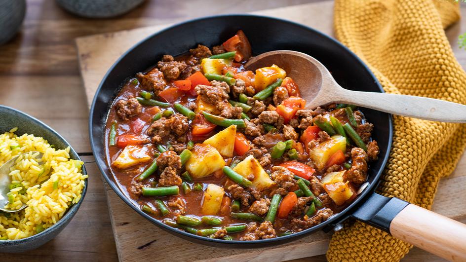 Schnelle Hackfleischpfanne