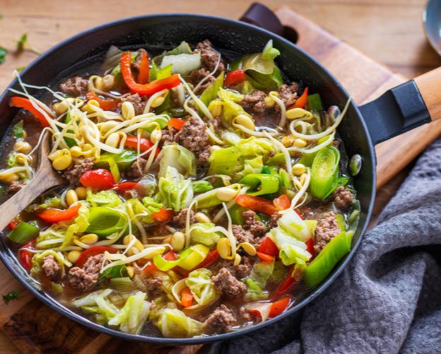 Chinakohl in der Pfanne: Köstliches Asia Rezept