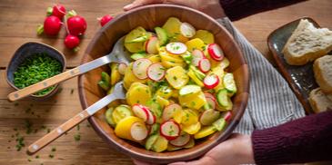 Bunter Kartoffelsalat