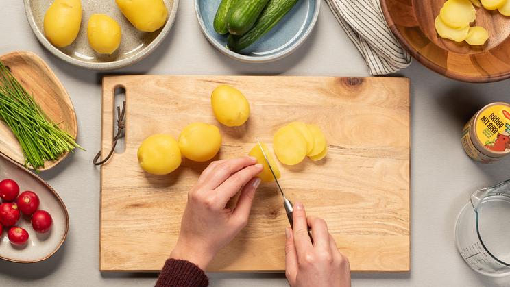 Bunter Kartoffelsalat